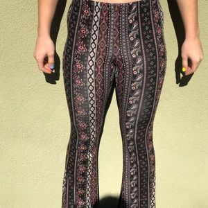 bell bottom leggings